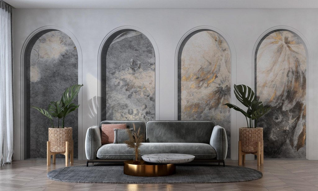 Libra Light Grey Harmony Ash – Tapeta na wymiar