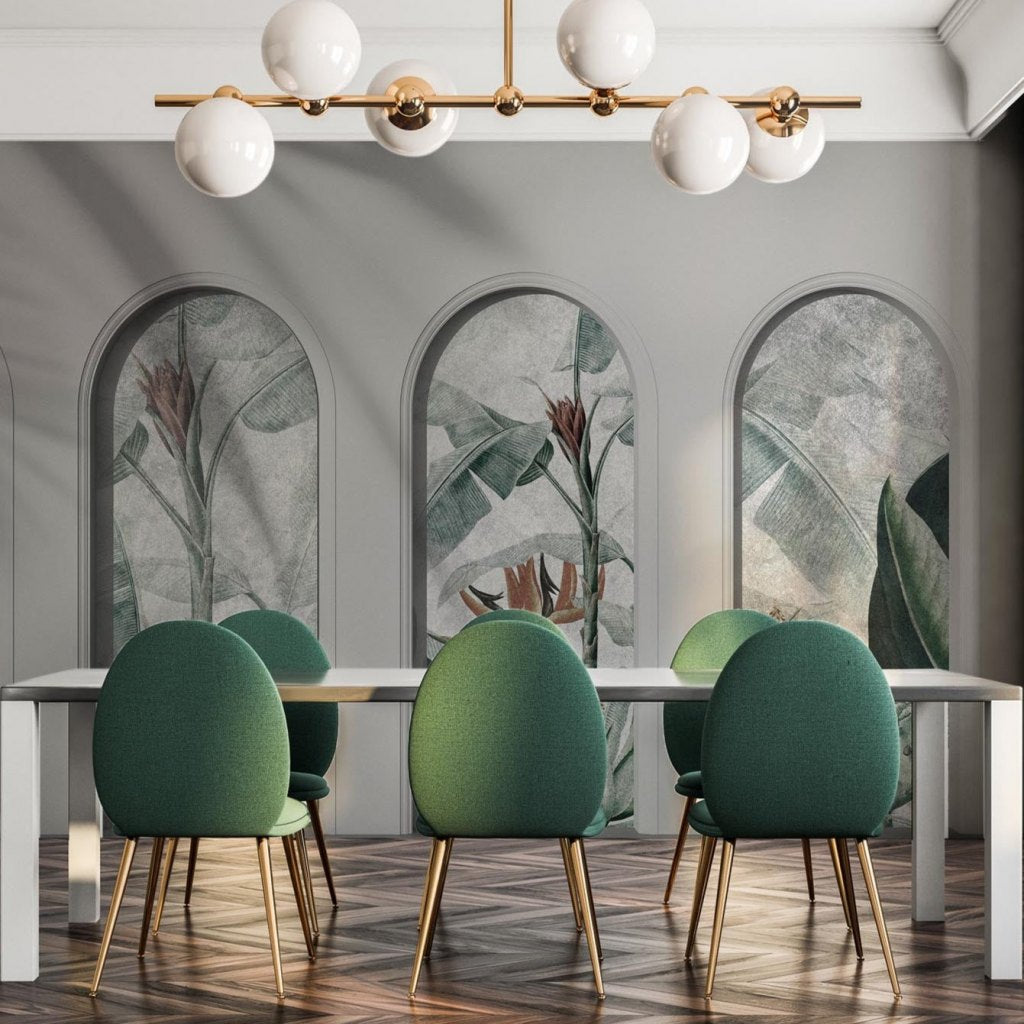 Libra Light Grey Rainforest – Tapeta na míru