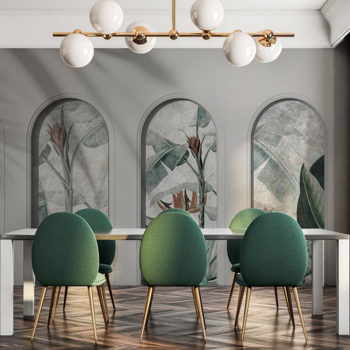 Libra Light Grey Rainforest – Tapeta na míru
