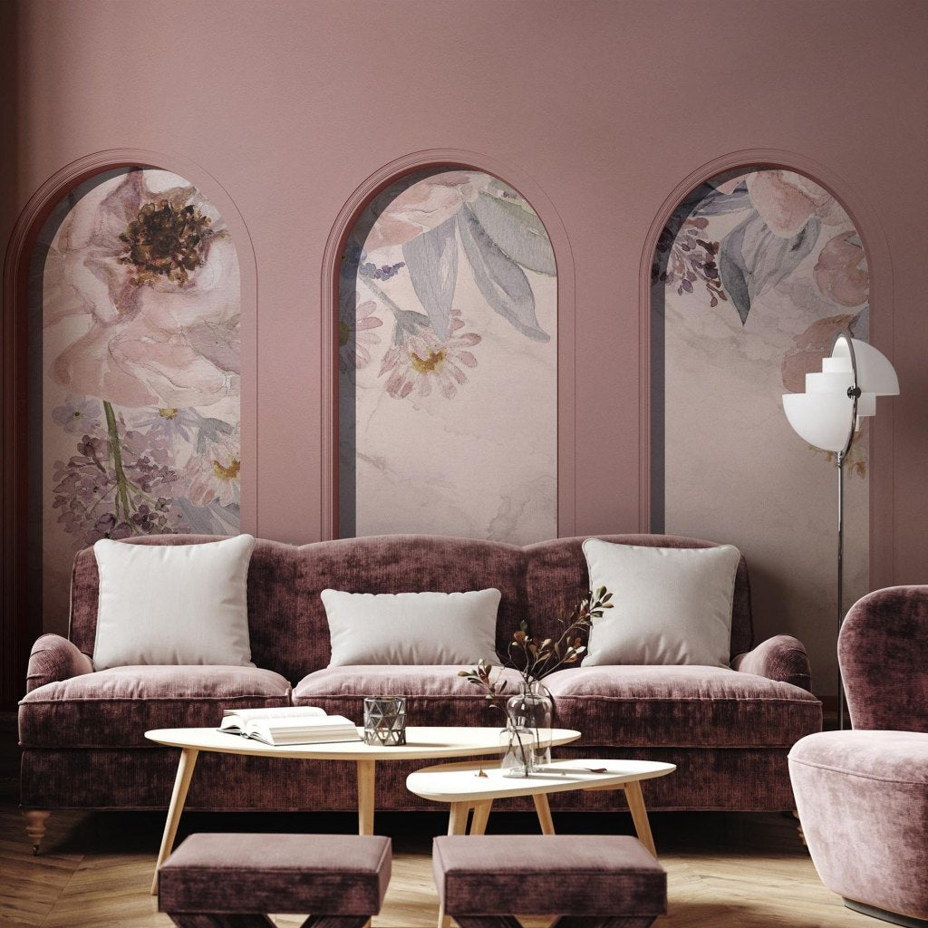 Libra Pink Nettare – Tapeta na míru