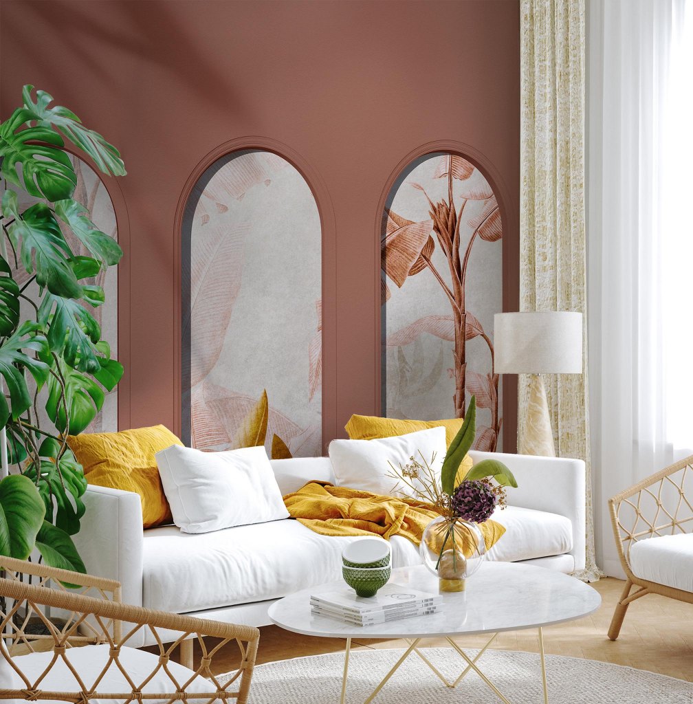 Libra Rainforest Rust – Tapeta na míru