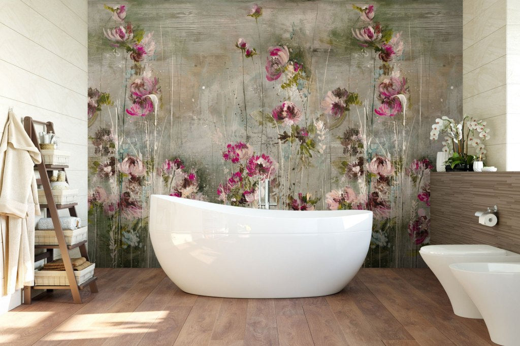 Malva – Custom-size wallpaper