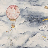 Moonie Blue – Custom-made wallpaper