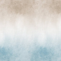 Ombre Beige&amp;Blue – Custom-made wallpaper