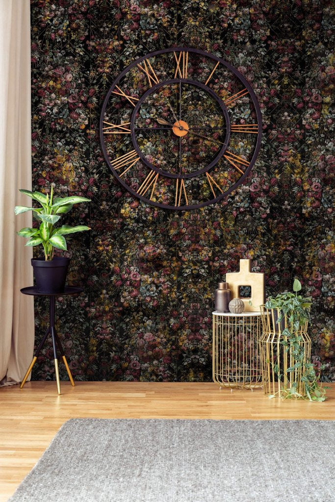 Opulence Black – Tapeta na wymiar