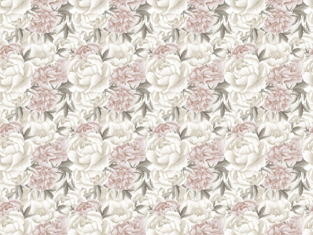 Peony Light – Tapeta na wymiar