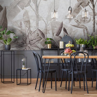 Rainforest Beige – Custom-made wallpaper