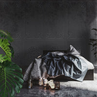 Refined Black – Tapeta na wymiar