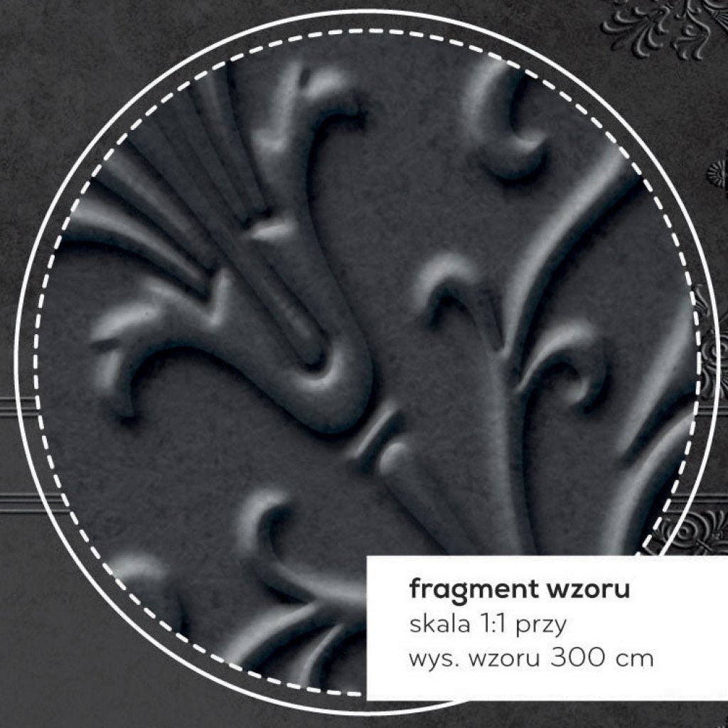 Refined Black – Tapeta na wymiar