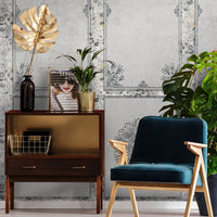 Refined Grey Opulence – Tapeta na wymiar