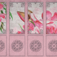 Refined Pink Magnolia – Custom-made wallpaper