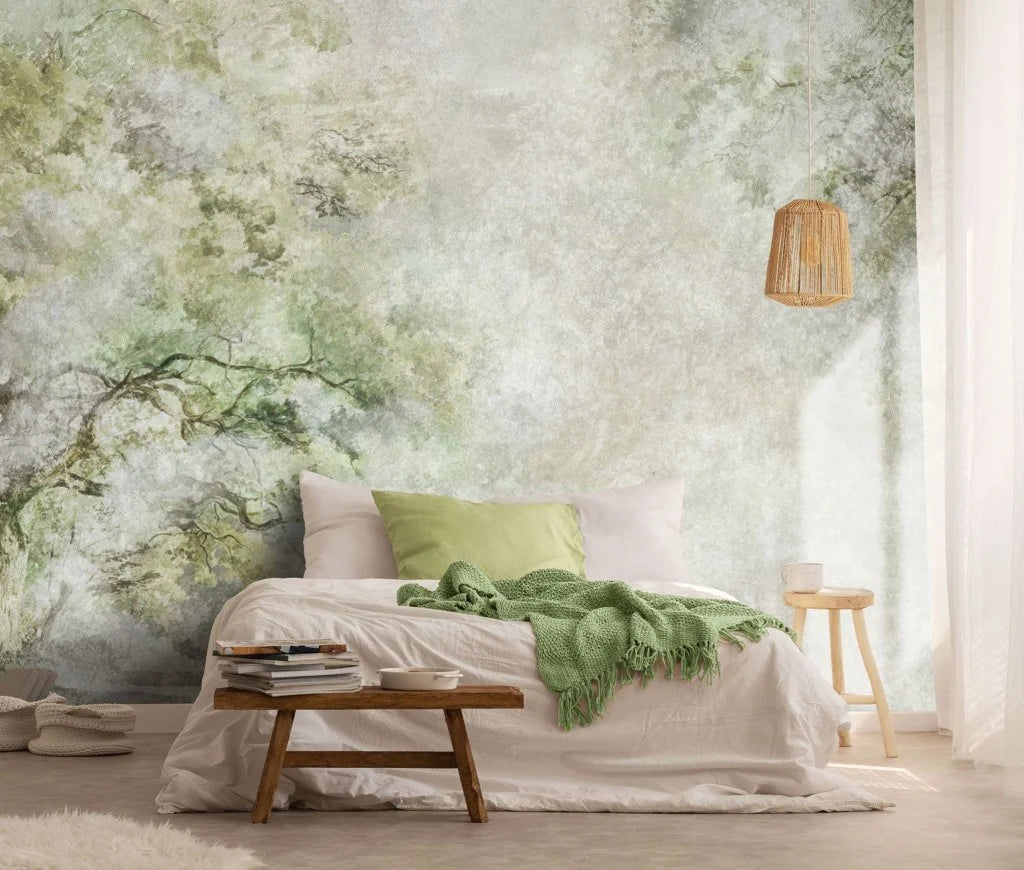 Sanctuary Green linen 77x259