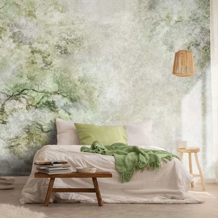 Sanctuary Green linen 77x259