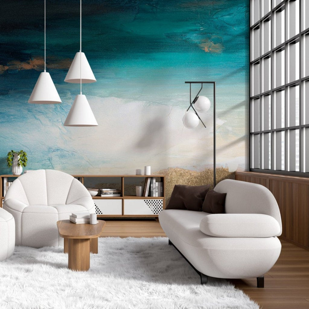 Santorini – Tapeta na wymiar