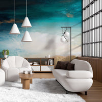 Santorini – Tapeta na wymiar