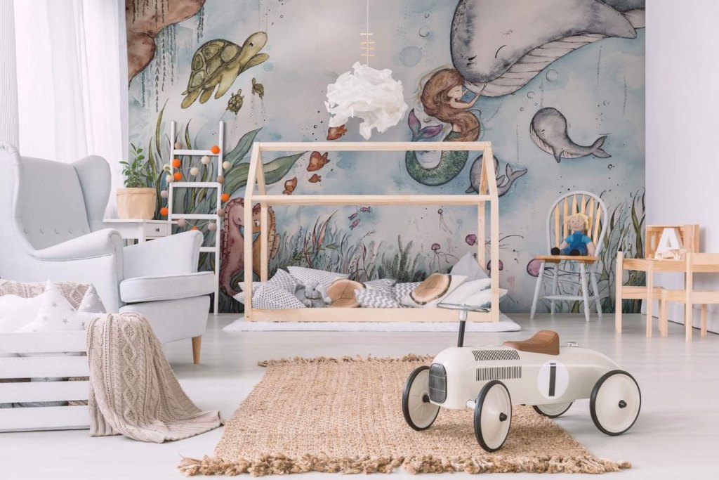 Sea Child – Custom-made wallpaper