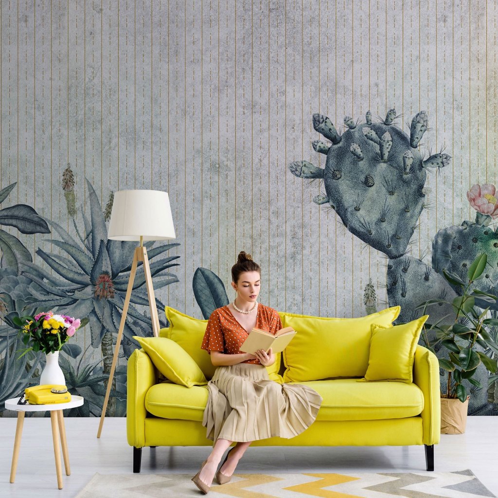 Succulento – Custom-made wallpaper