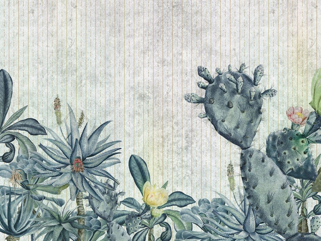 Succulento – Tapeta na wymiar