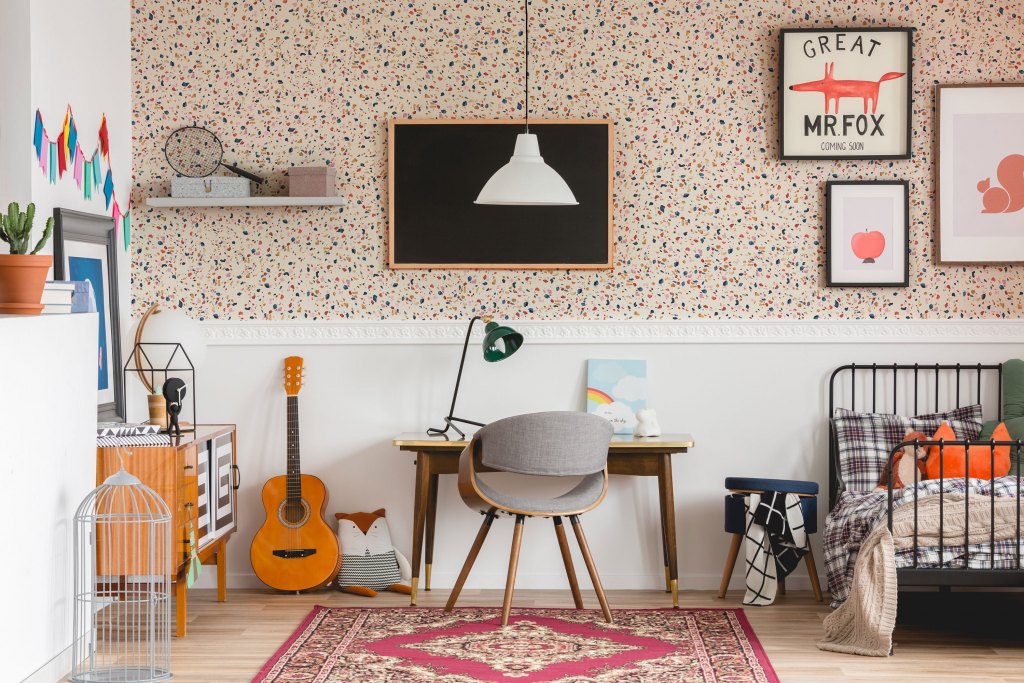 Terrazzo Pink – Tapeta na míru
