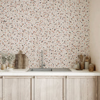 Terrazzo Rust – Tapeta na míru