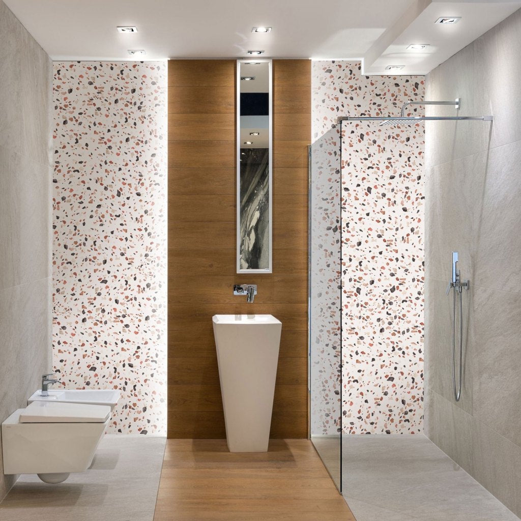 Terrazzo Rust – Tapeta na míru