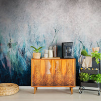Tosca Blue – Custom-made wallpaper