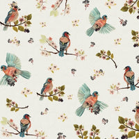 Uccello Cantante Cream – Tapeta na wymiar
