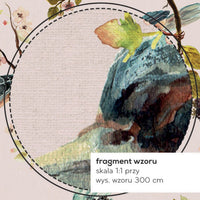 Uccello Cantante Pink – Tapeta na wymiar