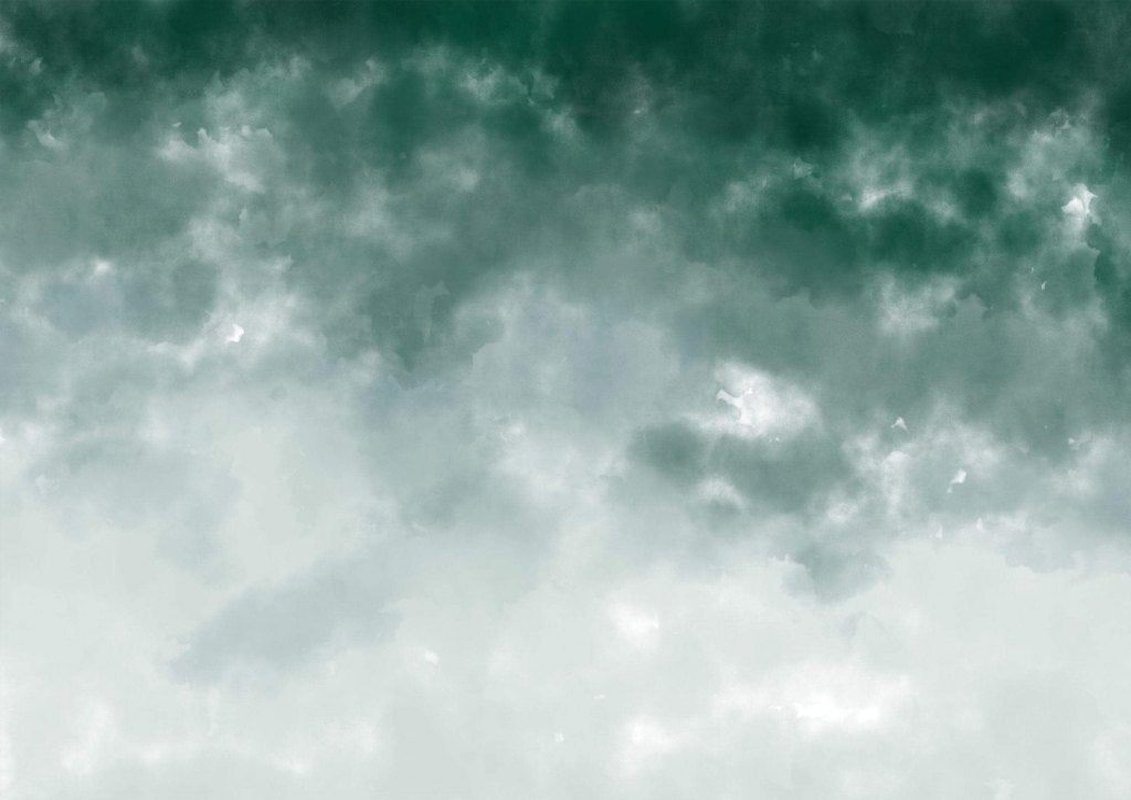 Watercolor Ombre Green – Custom Wallpaper
