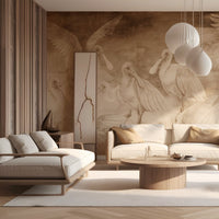 Ajaja Beige – Tapeta w rolkach