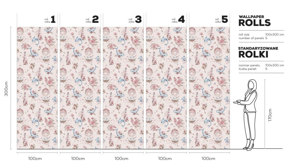 Balea – Tapeta w rolkach