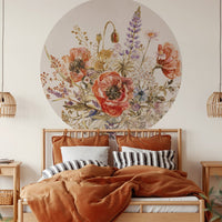 Fiori – Tapeta Koło Standard