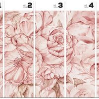 Brassica Pink – Tapeta w rolkach