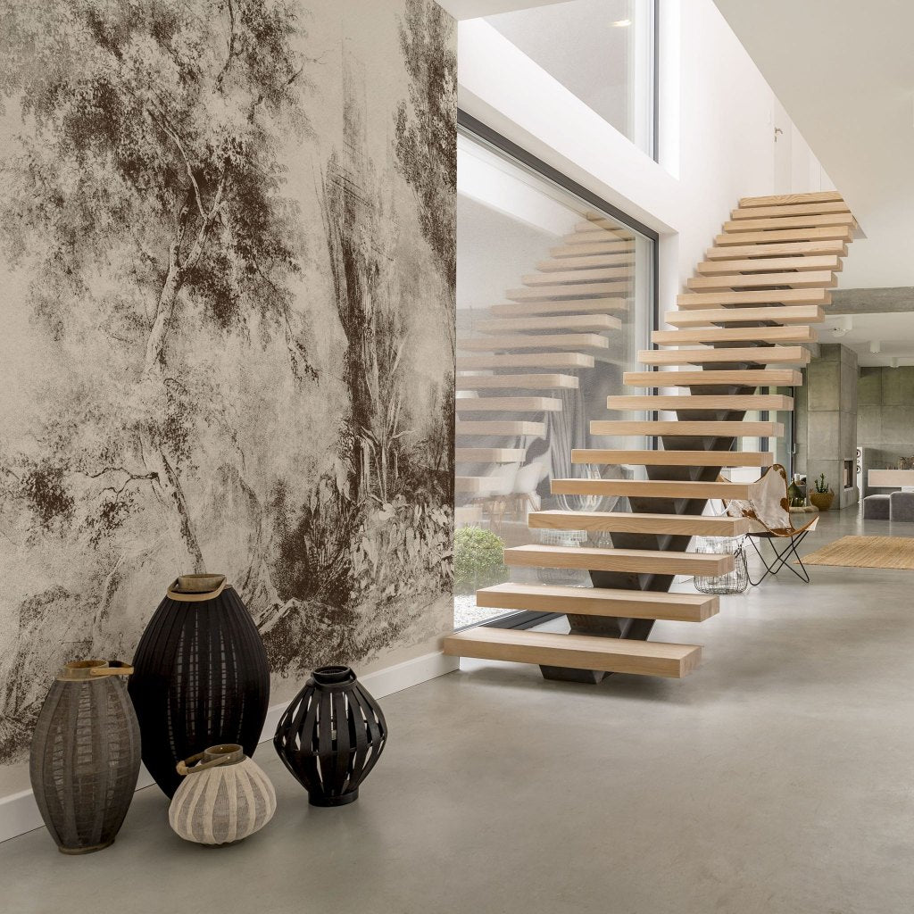 Calm Beige – Tapeta w rolkach