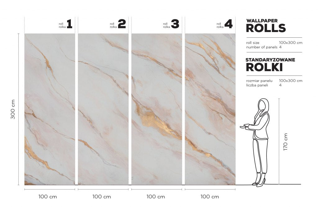 Clarity – Tapeta w rolkach