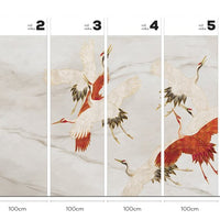 Creamy Tsuru – Tapeta w rolkach