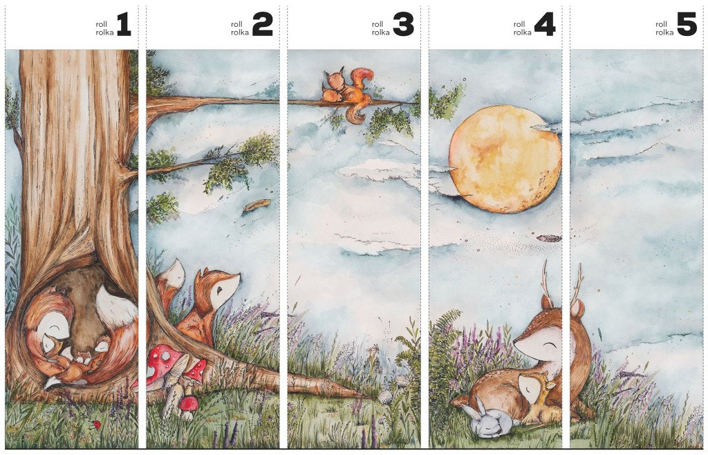 Fox Hollow – Tapeta w rolkach