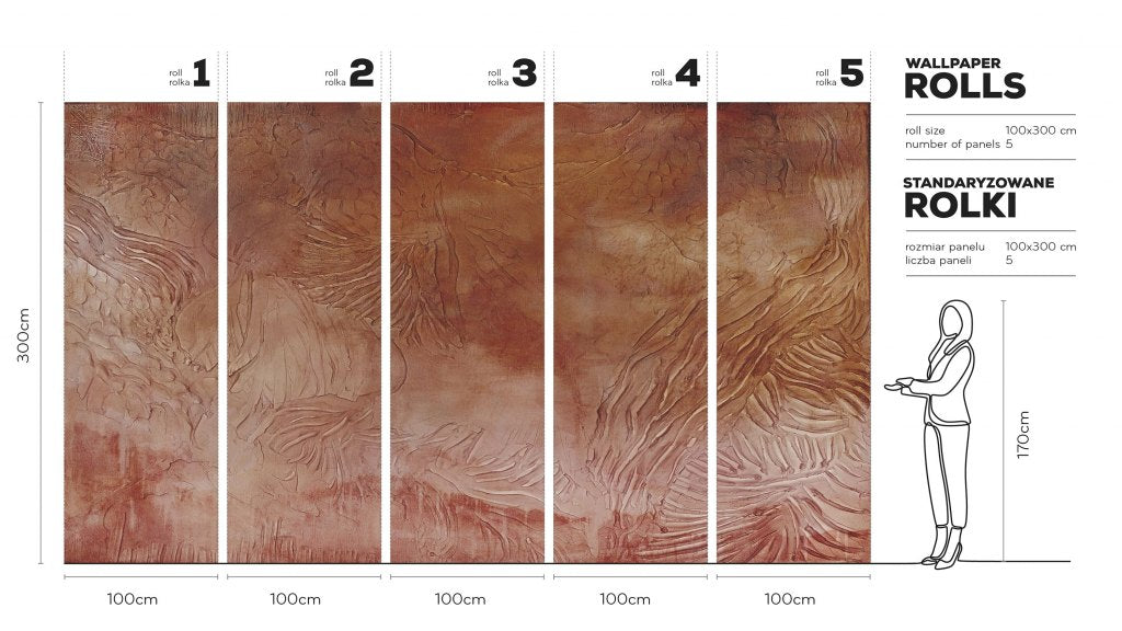 Garda Rust – Tapeta w rolkach