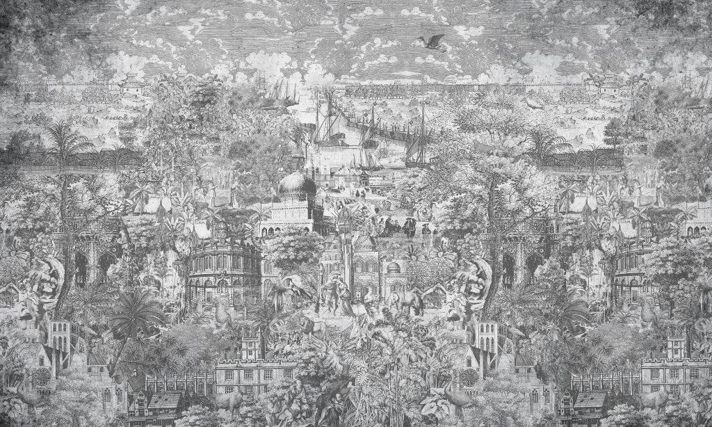 Gulliver Grey – Tapeta w rolkach