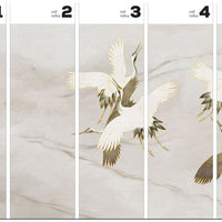 Ivory Tsuru – Tapeta w rolkach