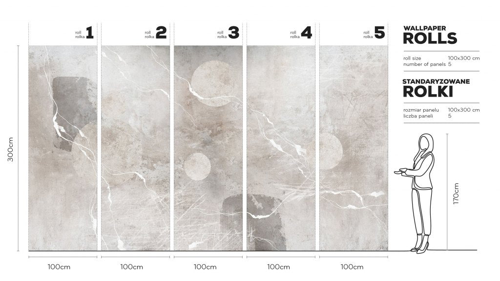 Lapillis – Tapeta w rolkach