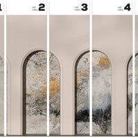 Libra Beige Fog – Tapeta w rolkach