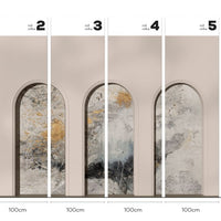 Libra Beige Fog – Tapeta w rolkach