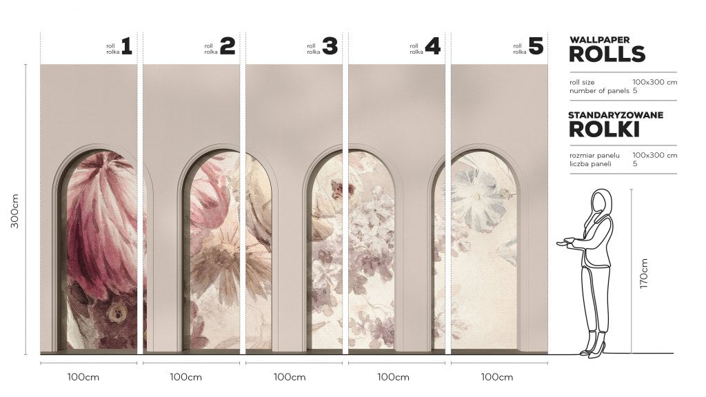 Libra Beige Harmony Earth – Tapeta w rolkach