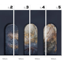 Libra Graphite Harmony Blue – Tapeta w rolkach