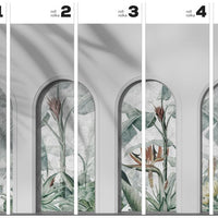 Libra Light Grey Rainforest – Tapeta w rolkach