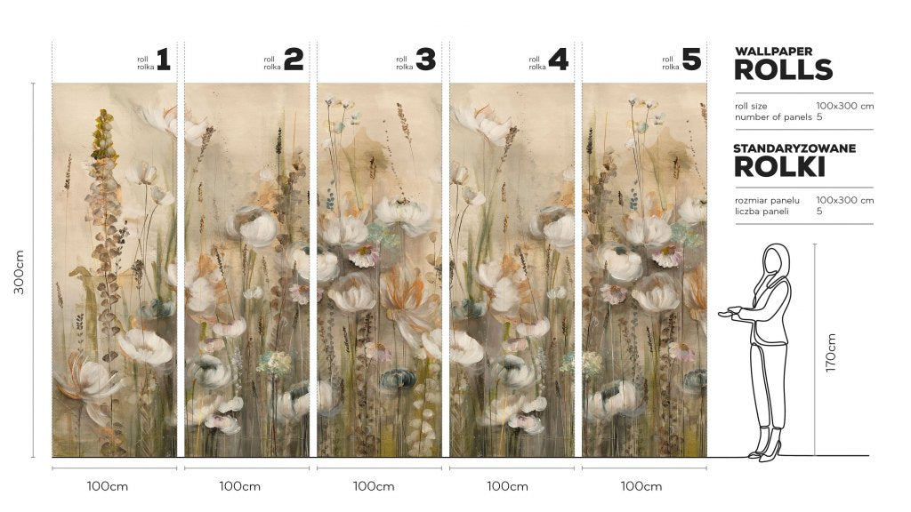 Lilium – Tapeta w rolkach