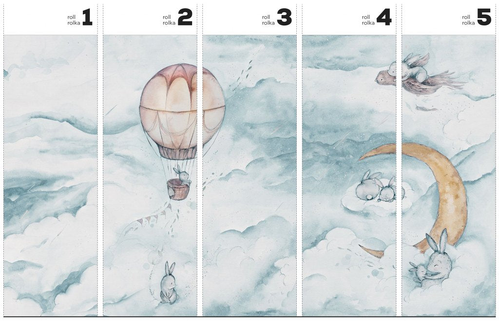 Moonie Vivid – Tapeta w rolkach