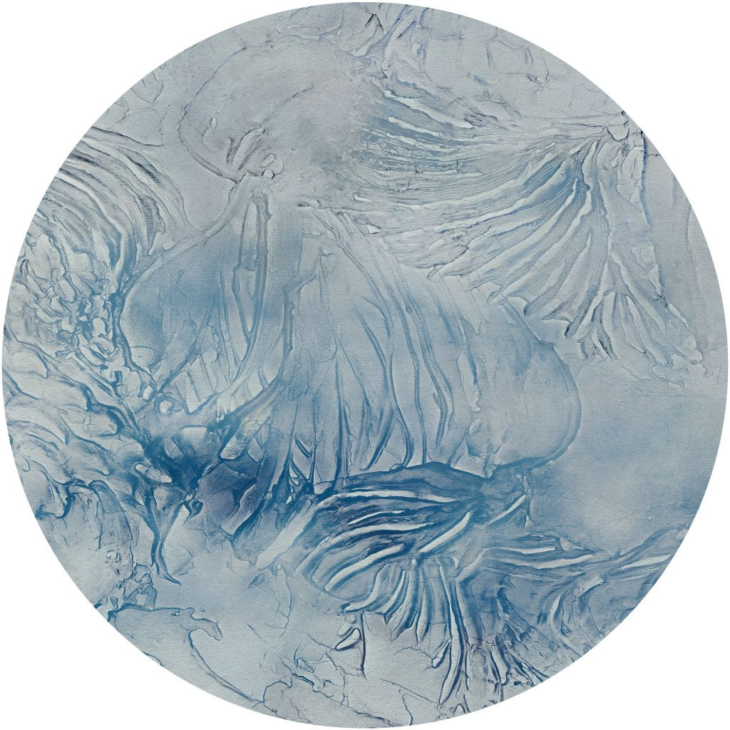 Garda Blue – Tapeta Koło Standard