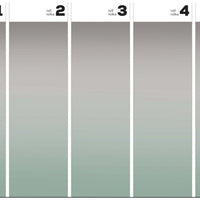 Ombre Mint&Grey – Tapeta w rolkach